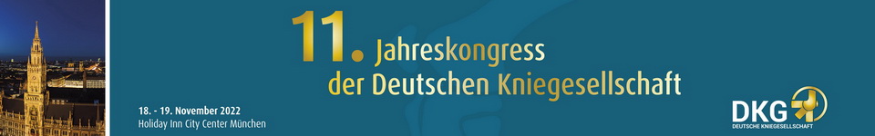 11. Jahreskongress der Deutschen Kniegesellschaft